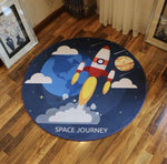 Floor Protection Mat For Study Chair ~ Space Journey - Totguard